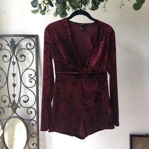 Velvet Romper